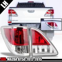 ราคา ไฟท้าย + ไฟทับทิมฝาท้าย รุ่น มาสด้า MAZDA BT-50 BT50 PRO 2012 - 2014 ข้างซ้าย 2 ดวง รวมชุดหลอดไฟ และสายไฟ (22987089343)