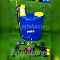 ราคา PAYOO เครื่องพ่นยา รุ่น B2IN1-0 ถังพ่นยา 2 ระบบ (สีฟ้า) ขนาด18 ลิตร (แบตเตอรี่/แบบโยก) พร้อมหัวฉีด 5แบบ พ่นยา ถังพ่นยา (26121717021)