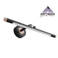 ราคา Artisan Lighting Phuket | โคมไฟส่องภาพติดผนัง ปรับได้ 4 แสง | LED 8W 2835SMD | ดีไซน์หรู สีดำโรสโกลด์ (43755140417)