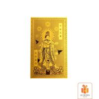 ราคา AURORA แผ่นทองคำเจ้าแม่หม่าโจว้ ทองคำแท้ 99.9% พร้อมใบรับประกัน *ของแท้* (1581470291)