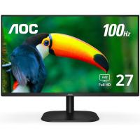ราคา MONITOR (จอมอนิเตอร์) AOC 27B2H2/67 27'' (IPS, HDMI, DP) 100Hz ประกัน 3 ปี (23779393930)