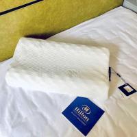 ราคา พร้อมส่ง Hilton หมอนหนุนเพื่อสุขภาพ หมอนยางพารา แถมกล่อง Orthopedic Latex Memory Foam Massage Pillow Neck Support (8381372796)