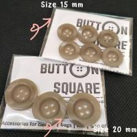 ราคา กระดุมเสื้อสูท แบบมาตรฐาน โทนสีกากีเข้ม BT83#53 (22313368770)