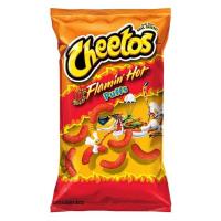 ราคา Cheetos Flamin Hot Puff ขนม usa Party Size 150g (16809609686)