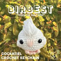 ราคา BIRBEST พวงกุญแจโครเชต์นกค๊อกคาเทลขาว (29556608450)