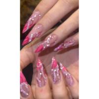 ราคา Jelly fudge Barbie pink handmade อุปกรณ์เสริมเครื่องแต่งกาย เล็บ (56704468881)