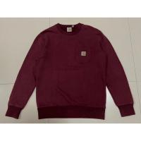 ราคา เสื้อสเวตเตอร์แขนยาว carhartt สีแดงเลือดหมู (14596422988)