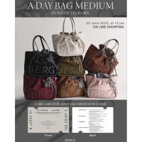 ราคา (พร้อมส่ง) Merge 'A Day Bag Medium' in Suede ของแท้ 100% (29638265332)