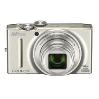 ราคา 【ส่งตรงจากญี่ปุ่น】กล้องดิจิทัล Nikon Coolpix S8200 แพลตตินัม สีเงิน S8200Sl (25811913736)