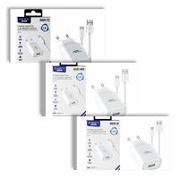 ราคา อแดปเตอร์+สายชาร์จ ENERGY USB 2.4A Smart Outputชาร์จเร็ว สำหรับ Micro / 8PIN / Type-C (27124626168)