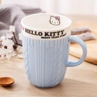 ราคา Hello Kitty ถ้วยเซรามิกแก้วนูนถ้วยสํานักงานตลกถ้วยน้ําถ้วยกาแฟในครัวเรือนเสื้อกันหนาวถ้วย (26391014494)