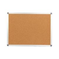 ราคา ONE บอร์ดติดประกาศไม้ก๊อก ขอบอลูมิเนียม ขนาด 60x90 ซม. (18689726475)