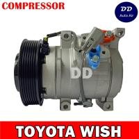 ราคา COMPRESSOR คอมแอร์TOYOTA WISH คอมเพลสเซอร์แอร์รถยนต์ (6618614511)