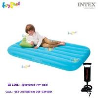 ราคา Intex ที่นอน เป่าลม แค้มป์ แคมป์ปิ้ง ปิคนิค โคซี่แอนด์ฟัน 88x157x18 ซม. รุ่น 66801 + ที่สูบลม ดับเบิ้ลควิ๊ก วัน (9830631852)