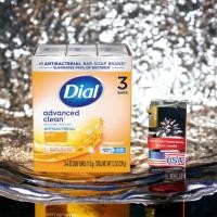 ราคา สบู่ก้อนไดอัล Dial Soap ‘Gold’สบู่เป็นสบู่แอนตี้แบคทีเรียตัวแรกของโลก แพ็ค3ก้อน (22379996584)