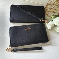 ราคา ผ่อน0%~แท้100%Coach C3441 กระเป๋าตังค์ใบยาว รุ่นใหม่ มีสายคล้องแขนด้วย สวยมาก (26313434887)