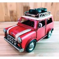 ราคา โมเดล รถโบราณ สีแดง กรอบรูป วินเทจ (4618427986)