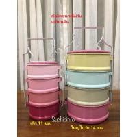 ราคา ปิ่นโตขนาดเล็ก รุ่นคลาสสิค 4 ชั้น กว้าง 11 ซม. คละสี สั่งผิดขนาดไม่รับเปลี่ยนคืน (27966549443)