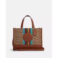 ราคา Dempsey Carryall In Signature Jacquard With Stripe And Coach Patch Signature jacquard (22584773787)