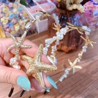 ราคา Cutep Minimalist Marine สไตล์ผู้หญิงผม Hoop Metallic Gold ปลาดาว Vintage Thin สําหรับ (25441685657)