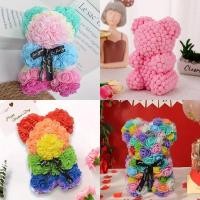 ราคา ของตกแต่ง วันวาเลนไทน์ สีชมพู ปอม-ปอม หมี วันเกิด วันแม่ ตุ๊กตาตกแต่ง (51002697371)