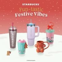 ราคา ⭐️Starbucks Fun-tastic Festive Vibes⭐️Starbucks Xmas 2025 Collection⭐️Starbucks Christmas mugs and Tumblers (54251506697)