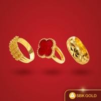 ราคา SBK Gold แหวน ครึ่งสลึง คละลาย ทองคำแท้ 96.5% (ทองเยาวราช) (13191944939)