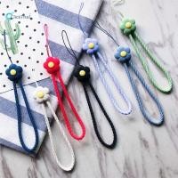 ราคา พวงกุญแจ สายคล้องโทรศัพท์มือถือ เคสโทรศัพท์ซิลิโคนแบบห้อยคอลายดอกไม้น่ารักสดใสป้องกันการสูญหาย (50401132557)