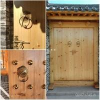 ราคา ประตูหัวสิงโตย้อนยุคสไตล์จีนโบราณแหวนประตูตกแต่งจับจับทองเหลืองประตูขายส่งประตูไม้หัวเข็มขัดหัวสัตว์ เจเอ็นซีดี (29493587533)