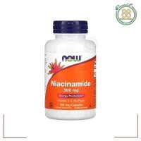 ราคา NOW Foods, Niacinamide, 500 mg, 100 Veg Capsules (41451794569)