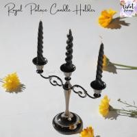 ราคา Violet Flamingo แชนเดอเรียวางเทียน 3 หรือ 5 หัว – สไตล์ยุโรปสุดหรู คลาสสิค รุ่น Royal Palace วัสดุโลหะสีทอง/สีดำ เชิ (26731393317)