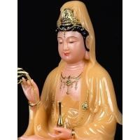 ราคา [หยกแกะสลัก]White marble Buddha~เครื่องประดับพระพุทธรูปเจ้าแม่กวนอิมหินอ่อนสีขาวบูชาขอพรให้ปลอดภัย (26407573043)