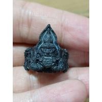 ราคา แหวน พระราหู วัดศรีษะทอง ปี 59 วงเล็ก บร็อนซ์รมดำ (43909132177)