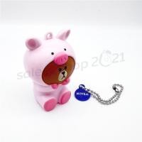 ราคา พวงกุญแจหมีบราวน์ LINE FRIENDS : PIGGY BROWN (24159765300)