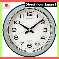 ราคา 【Japan Original】 Seiko Clock Wall Clock Quartz Analog Metal Frame Green 221x232x63mm KX816M (44377393362)
