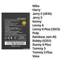 ราคา แบตเตอรี่ | Wiko Harry, Jerry 2 (2610), Jerry 3, Kenny, Lenny 4, Lenny 4 Plus (3913), Pulp, Rainbow Jam 4G, Robby (5251) (11812778566)
