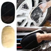 ราคา ถุงมือล้างรถล้าง Mitt ผ้าขนหนู Coral Velvet Bear Paw รถจักรยานยนต์ภายในรถทําความสะอาดสําหรับ Proton Perodua Toyota Honda Mitsubishi Mazda Nissan Volkswagen BMW Ford Fiat อุปกรณ์เสริม (54904740629)