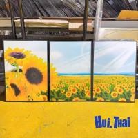 ราคา yi รูปภาพติดผนัง ตกแต่งบ้าน บิ้วอิน Sunflower รูปดอกทานตะวัน +อุปกรณ์ติดตั้ง พร้อมส่ง (22765205010)