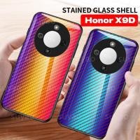 ราคา สําหรับ Honor X9D 5G 2025 เคสโทรศัพท์คาร์บอน Fibre กระจกนิรภัย HonorX9D กันกระแทก Shock Fall Protection แฟชั่นปกหลัง (52852440400)