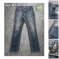 ราคา กางเกงยีนส์ขาตรงเอวกลาง Vintage Classic 80s OH LA SASSON [2HAND|สินค้าsiUSA|SECONDHAND] (43823136274)