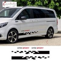 ราคา 4PCS Car Stickers For Mercedes Benz Vito V Class Viano W447 W639 W638 Marco Polo Camper Van Vinyl D (47854514183)