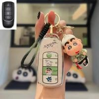 ราคา แฟชั่น TPU ฝาครอบกุญแจรถสําหรับ Chery Tiggo 8 Pro 8plus ใหม่ 5 plus Tiggo 7 Pro Max Omoda 5 C5 Modod Protector Fob ฝาครอบผู้ถือ Fob อุปกรณ์เสริม，Shin-chan (27586290897)