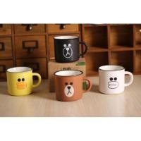 ราคา แก้วน้ำเซรามิก ตุ๊กตา LINE (6710407)