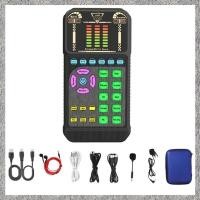 ราคา ชุดการ์ดเสียงเปลี่ยนเสียงมืออาชีพชุดการ์ดเสียงเปลี่ยนเสียงพร้อมหูฟังและตัวแปลงสําหรับการบันทึกเสียงสตูดิโอสตรีมมิ่งสด (40927116432)