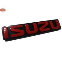 ราคา แผ่นป้ายโลโก้หน้ากระจัง สีแดง ISUZU ตราหน้ากระจัง DMAX LOGOสีแดง year2003-2011การันตรีคุณภาพ*งานดีติดตั้งได้ชัวร์* (42375667078)