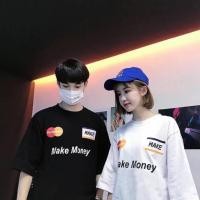 ราคา เสื้อoversize สกรีนลาย make money (1262088188)