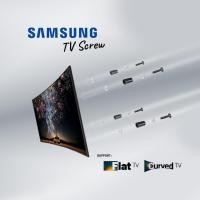 ราคา [SET] M8 SCREW สําหรับการติดตั้งขายึดติดผนังทีวี SAMSUNG (ไม่มีขายึด) (15599868174)