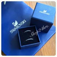 ราคา Swarovski แท้ แหวนคริสตัลสีฟ้า มาเป็นคู่ (6200934916)