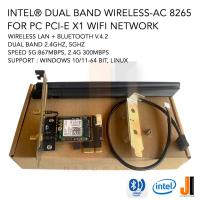 ราคา Intel® Dual Band Wireless-AC 8265 PCI-e x1 wireless lan + bluetooth v.4.2 dual band with Antenna (ของใหม่มีการรับประกัน) (18477726133)
