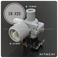 ราคา วาล์วน้ำเข้าเครื่องซักผ้า 1 ทาง ฮิตาชิ CK-V20 อะไหล่เครื่องซักผ้าทดแทน คุณภาพดี (28138709171)